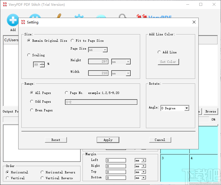 VeryPDF PDF Stitcher v2.1 官方版