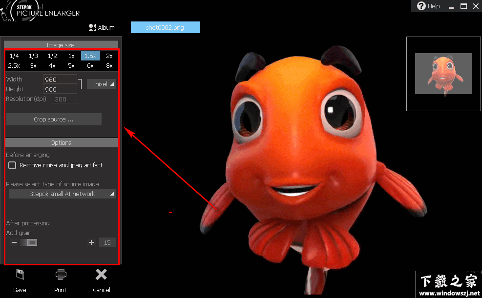 Stepok Picture Enlarger v3.1.0.0 官方版