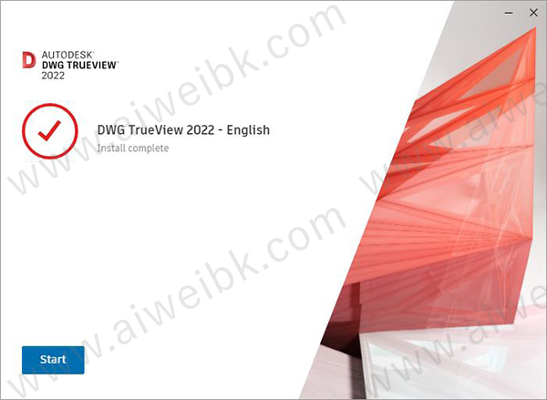 Autodesk DWG TrueView 2022中文版