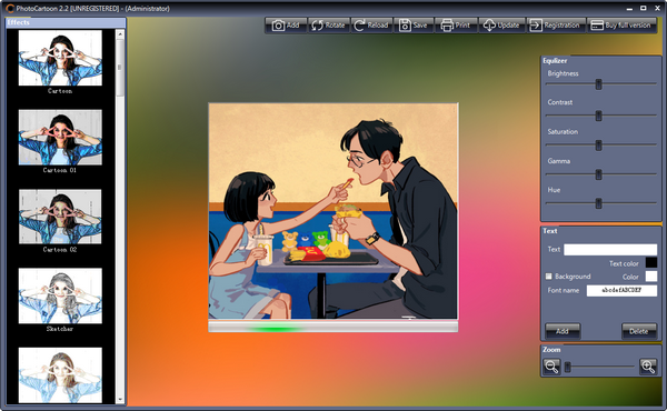 PhotoCartoon Professional(图像风格化处理) v6.0绿色版