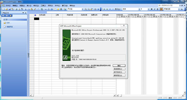 Microsoft Project 2003注册版