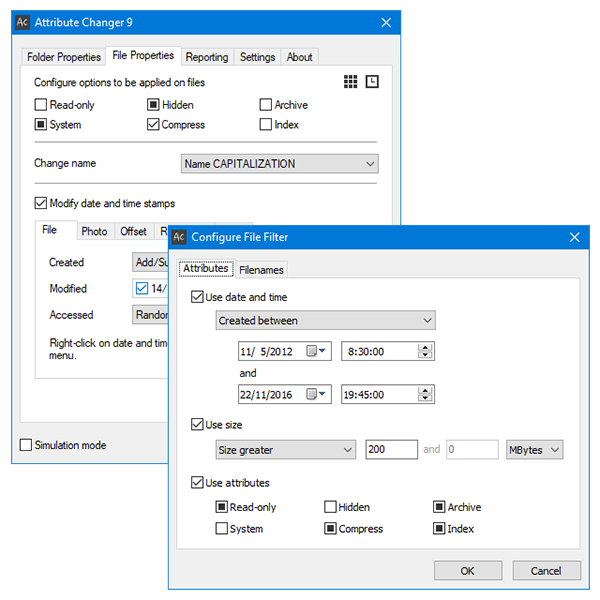 Attribute Changer 更改文件属性 V10.10a