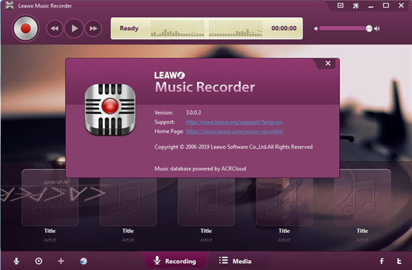 音频录制工具(Leawo Music Recorder) v1.1.0正式版