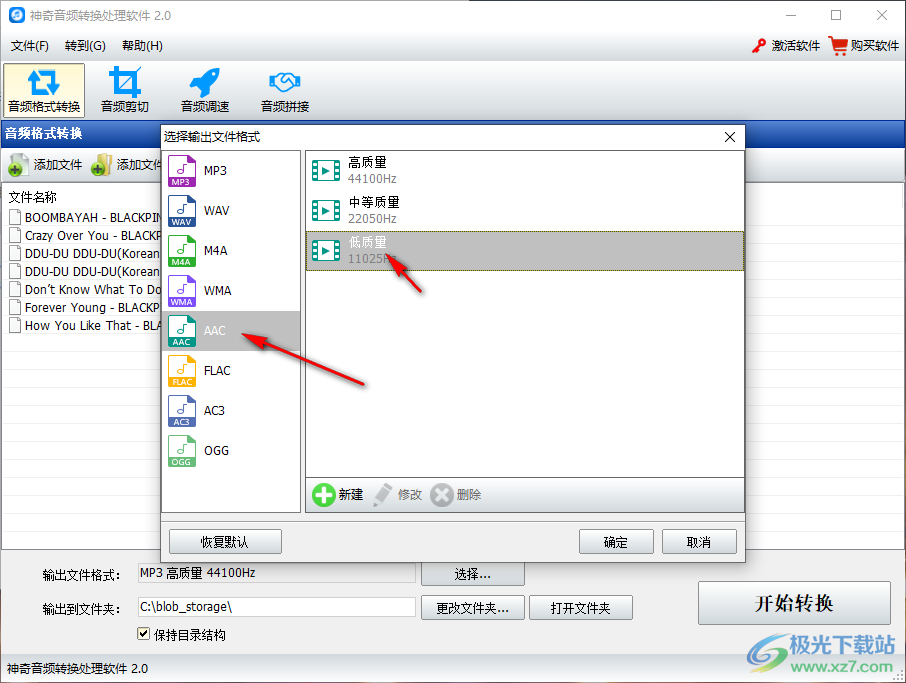 神奇音频转换处理软件 v2.0.0.266 官方版