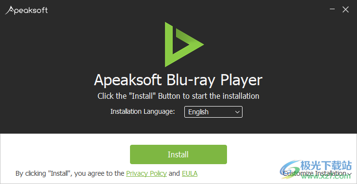 Apeaksoft Blu-ray Player 蓝光DVD播放器 v1.1.26