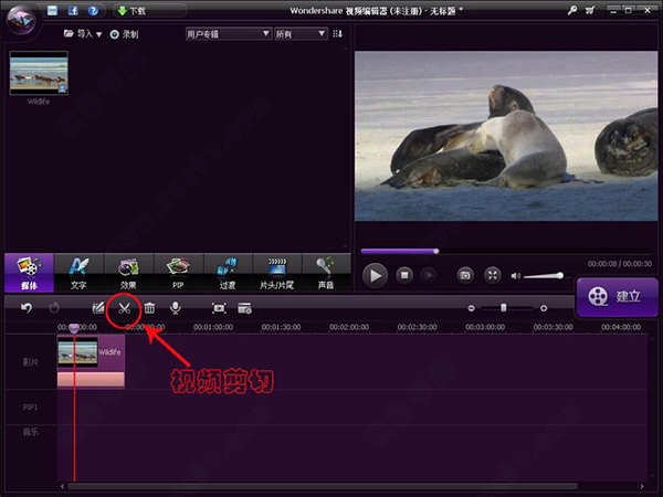 Wondershare Video Editor V5.1.2官方版