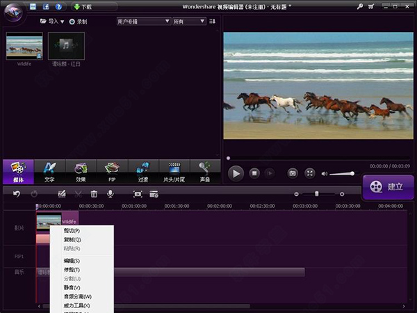 Wondershare Video Editor V5.1.2官方版