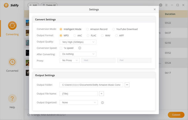 Sidify Amazon Music Converter v1.2.0正式版