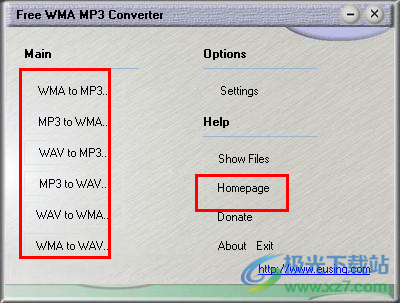 Free WMA MP3 Converter 音频格式转换 v2.0