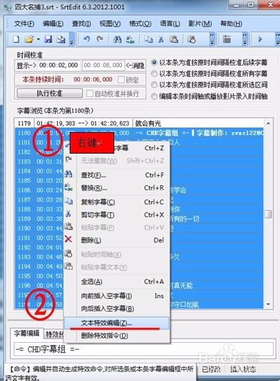 SrtEdit(字幕编辑器) 6.3最新版