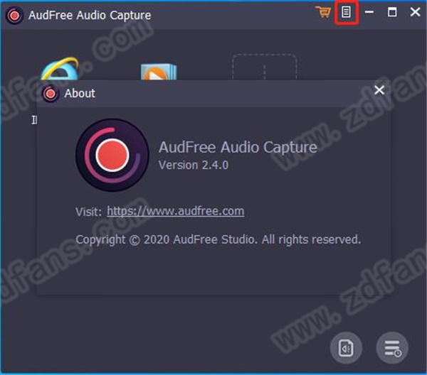 AudFree Audio Capture v2.6.0.27最新版