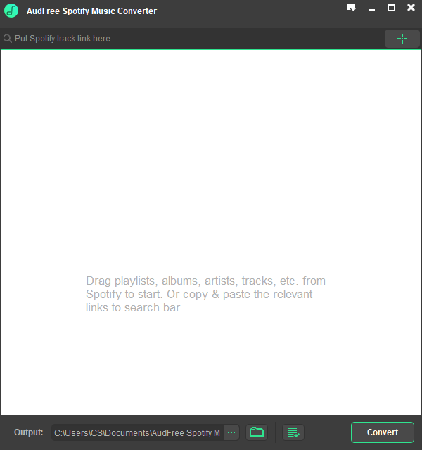 AudFree Spotify Music Converter v1.0.0绿色版