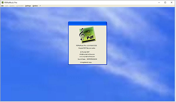 PDFtoMusic(乐谱制作软件) v1.7.2d最新版