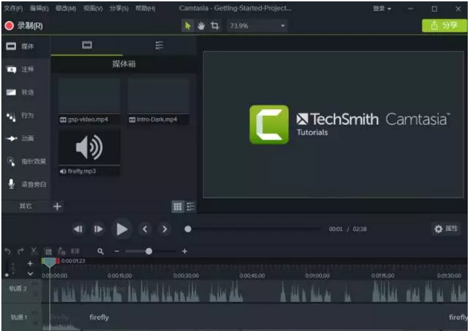 Camtasia Studio v19.0.7.5034 绿色版