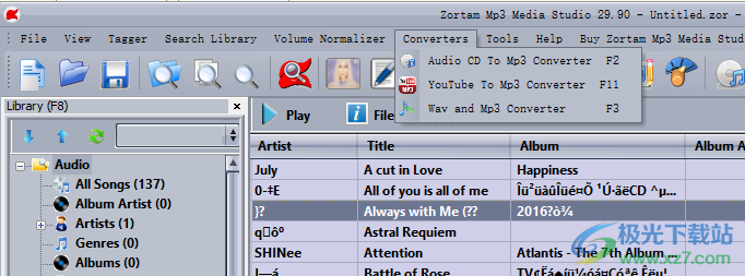 Zortam Mp3 Media Studio MP3编辑器 v29.90 官方版