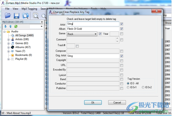 Zortam Mp3 Media Studio MP3编辑器 v29.90 官方版