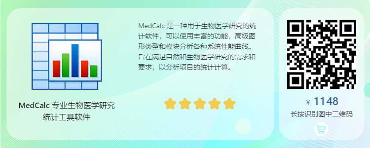 MedCalc v20.0.15官方版