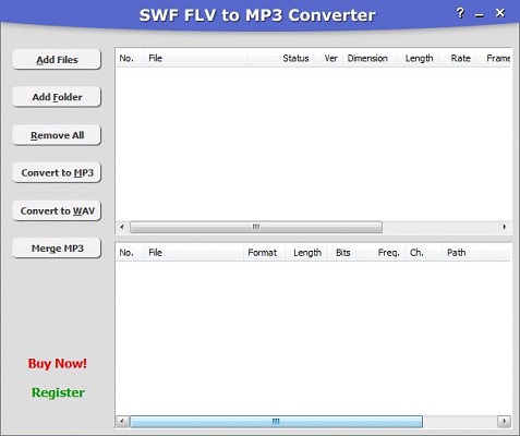 SWF FLV to MP3 Converter(FLV转MP3格式转换器) v3.0中文版