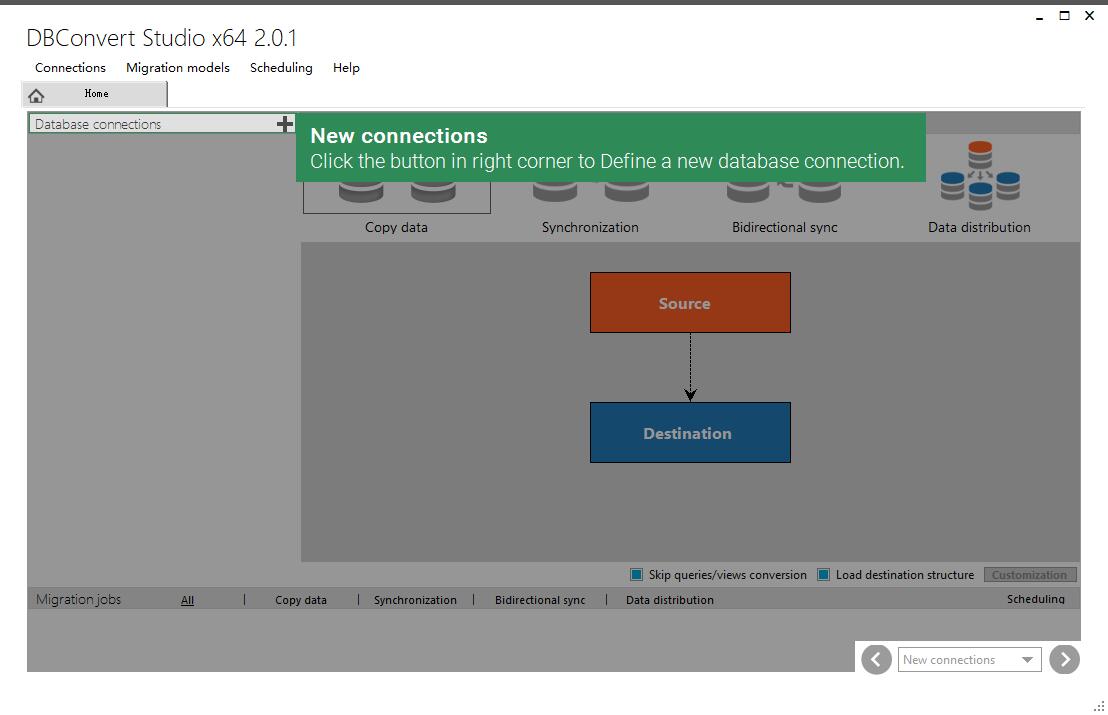 DBConvert Studio(万能数据库转换)v2.1.2官网版