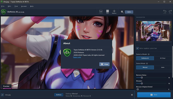 Topaz DeNoise AI v3.6.0官方版