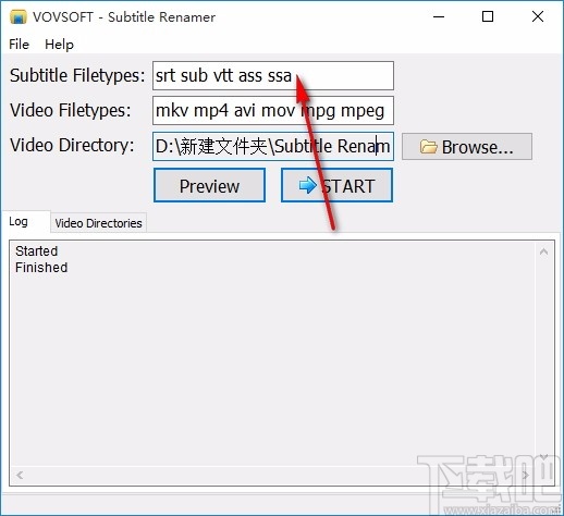 Vovsoft Subtitle Renamer v1.6 官方版