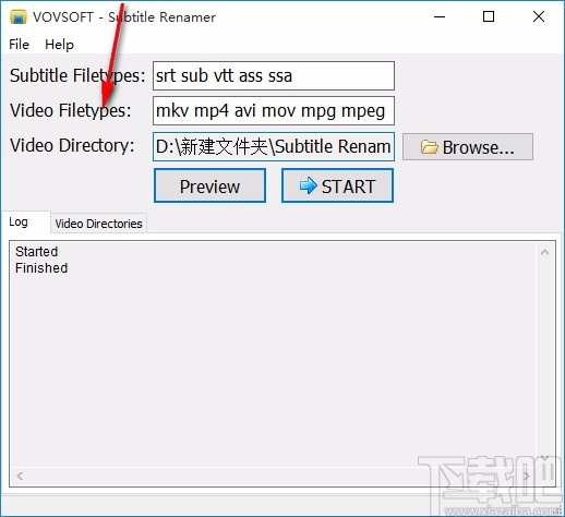 Vovsoft Subtitle Renamer v1.6 官方版