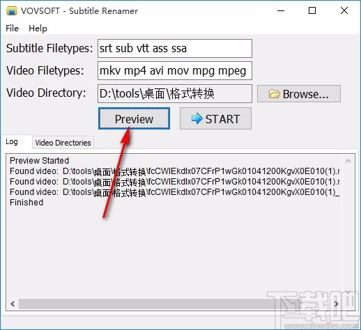 Vovsoft Subtitle Renamer v1.6 官方版