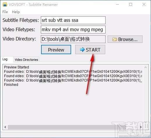 Vovsoft Subtitle Renamer v1.6 官方版