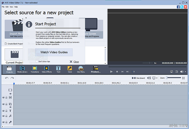 AVS Video Editor V7.1.1.259官方版