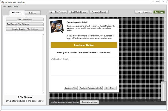 TurboMosaic(马赛克拼图制作软件)