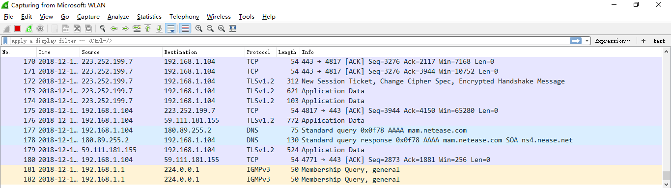 Wireshark(抓包分析工具)v3.6.2最新版