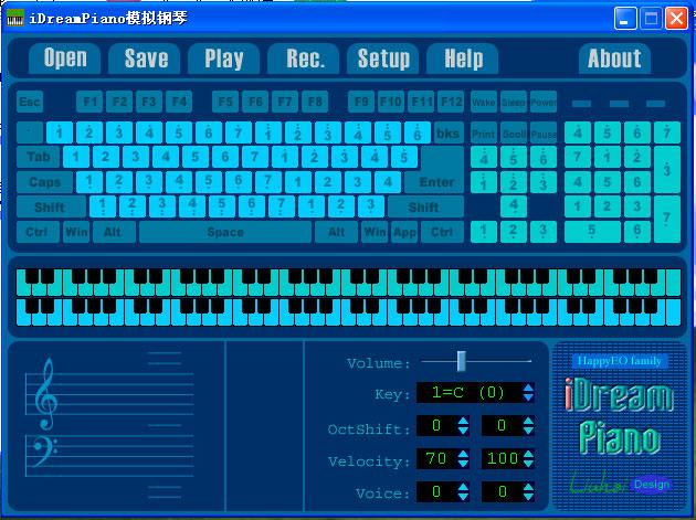 弹钢琴软件(iDreamPiano) V4.0正式版