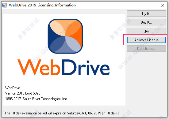 WebDrive 2019官方版