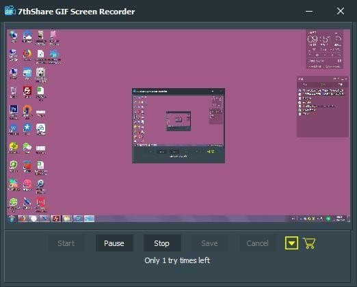 7thShare GIF Screen Recorder V1.6.8.8正式版