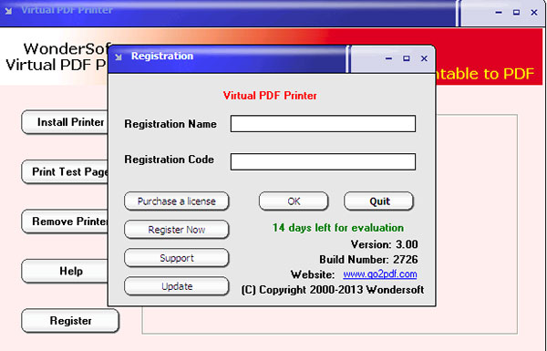 Virtual PDF Printer v3.0.0.2726免费版