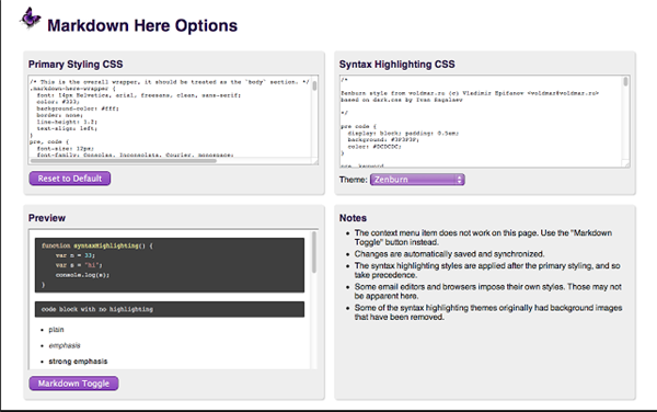 Markdown Here中文版