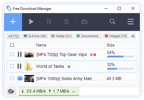 Free Download Manager v6.15.3中文版