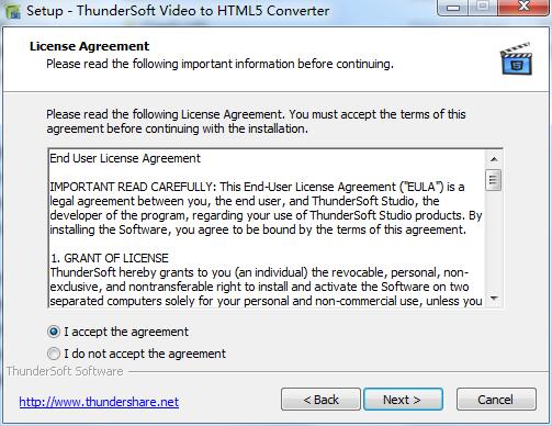 ThunderSoft Video to HTML5 Converter 下载v3.5.0.0 中文版