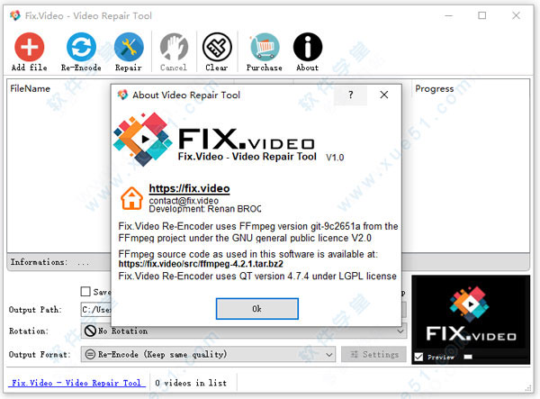 Video Repair Tool v1.0官方版