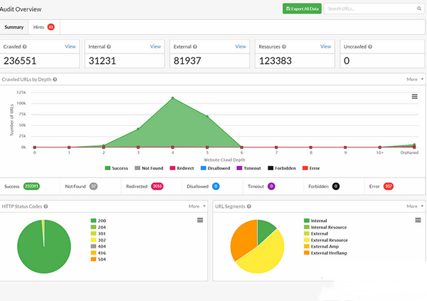 Sitebulb Enterprise(SEO工具) V2.6.2正式版