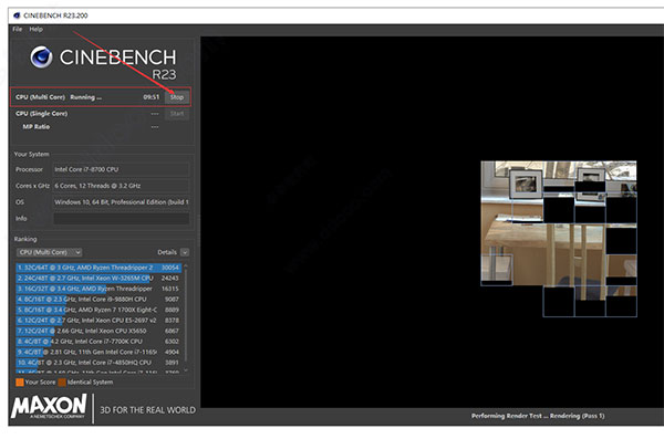 CineBench R20官网版