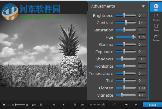 Movavi Photo Noir V1.0.2绿色版