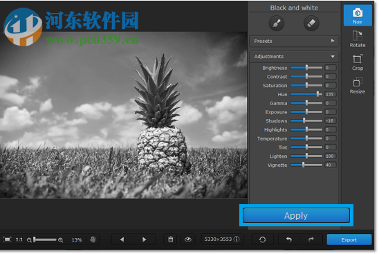 Movavi Photo Noir V1.0.2绿色版