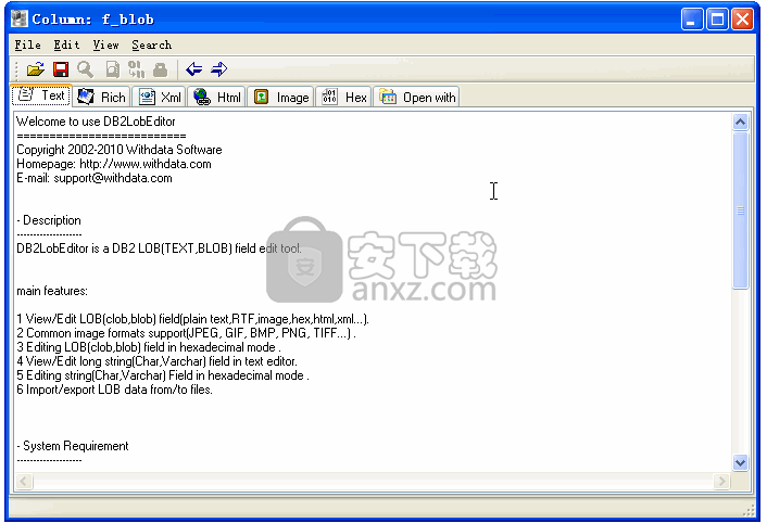 DB2LobEditor v3.2稳定版