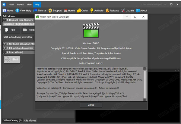 Fast Video Cataloger(视频管理工具) v7.0.0正式版