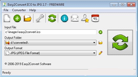 Easy2Convert ICO to JPG v2.8 最新版