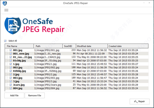 OneSafe JPEG Repair v4.5.0.0官方版