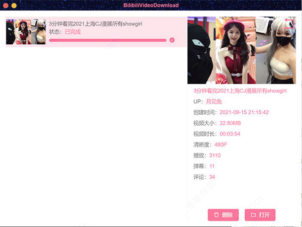 BilibiliVideoDownload v3.1.8中文版