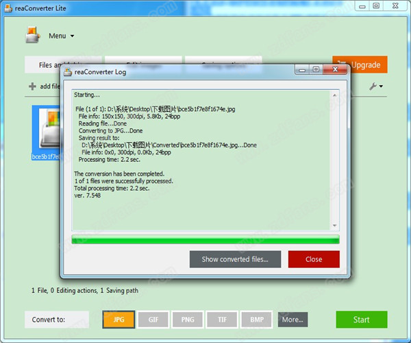 reaConverter Lite(图片转换软件) v7.5.98.0绿色版