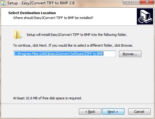 Easy2Convert TIFF to BMP v3.0正式版